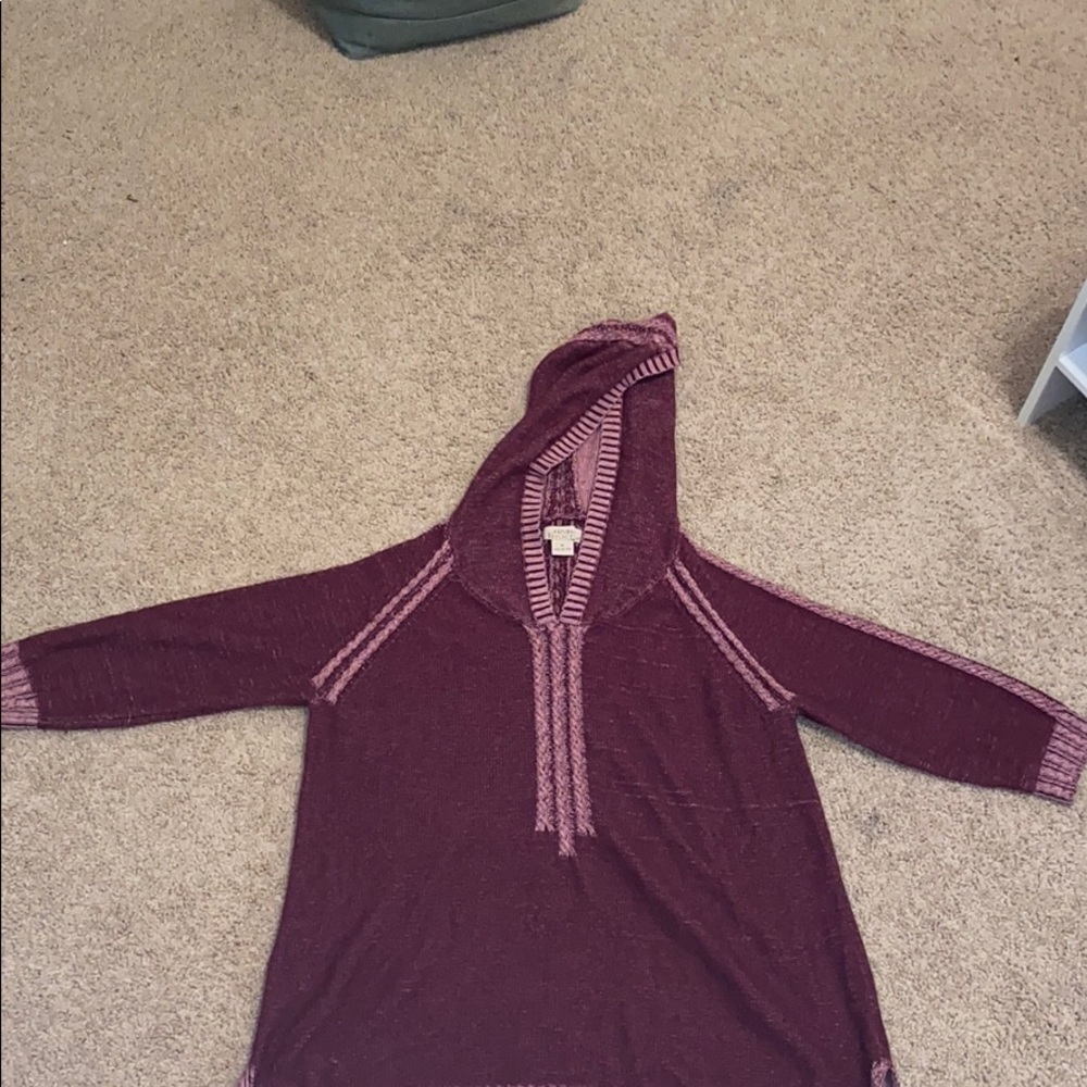 Crop-sleeve pullover/hoodie